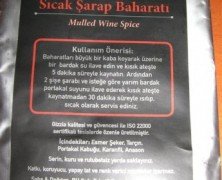 SICAK ŞARAP – İDOL SMYRNA – GIZZIA SICAK ŞARAP BAHARATI